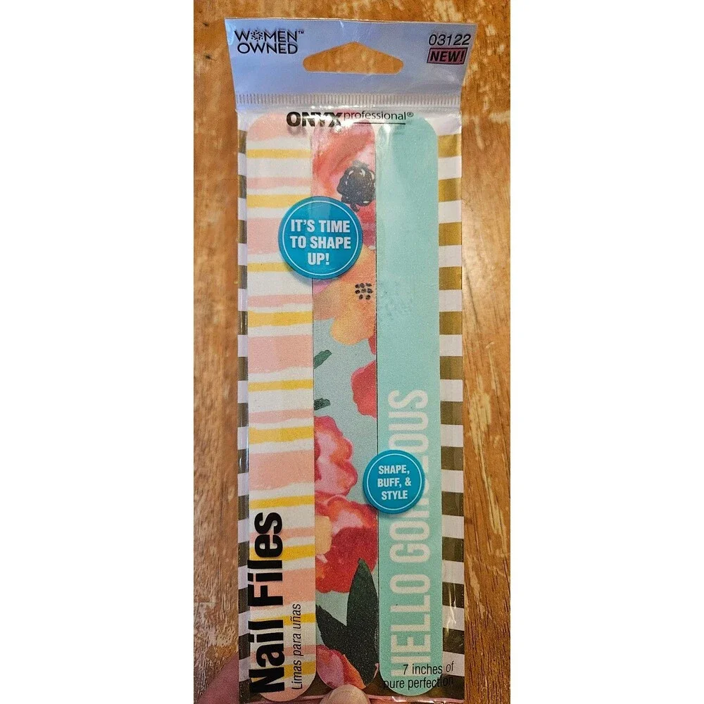 Nail Files Women Owned 3 Pack